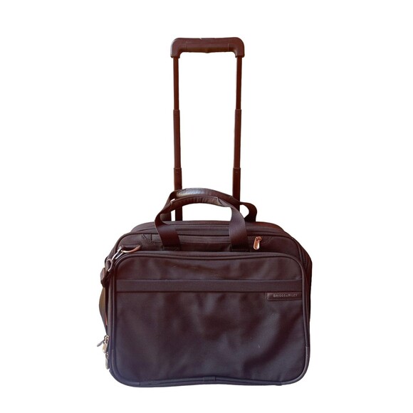 BRIGGS RILEY Wheel Pull Along Cabin Overnight Travel Bag